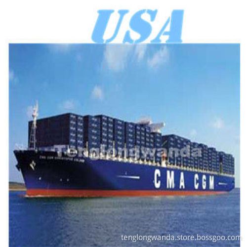 FCL LCL Sea Cargo to Los Angeles Long Beach of USA from Hong Kong, Shenzhen and Dongguan